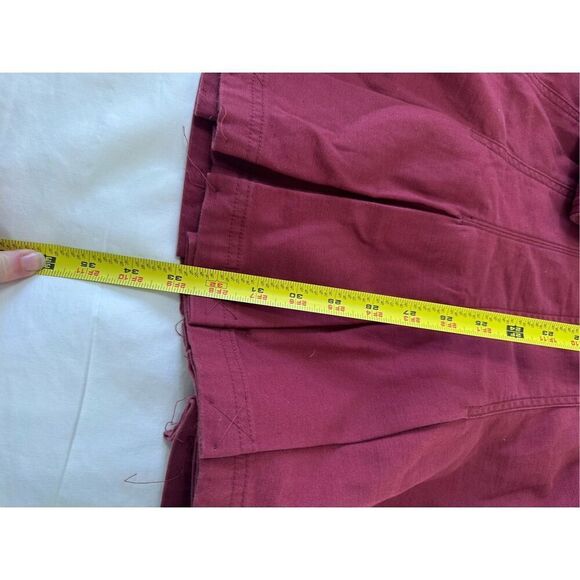 NWT ANTHROPOLOGIE Pilcro Crimson VNeck Seamed Mini Dress sz 8 - Picture 7 of 13